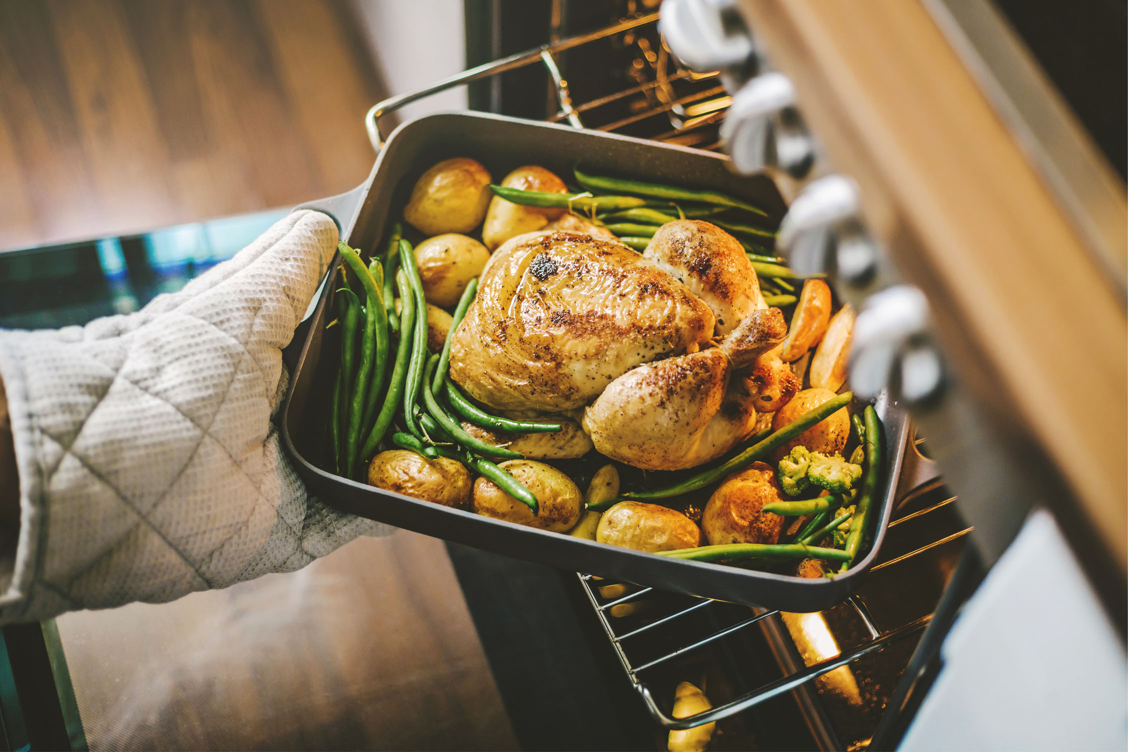 Oven cooking
